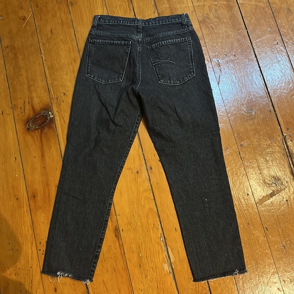 Nobody Denim black high rise straight jeans - Picture 3 of 5